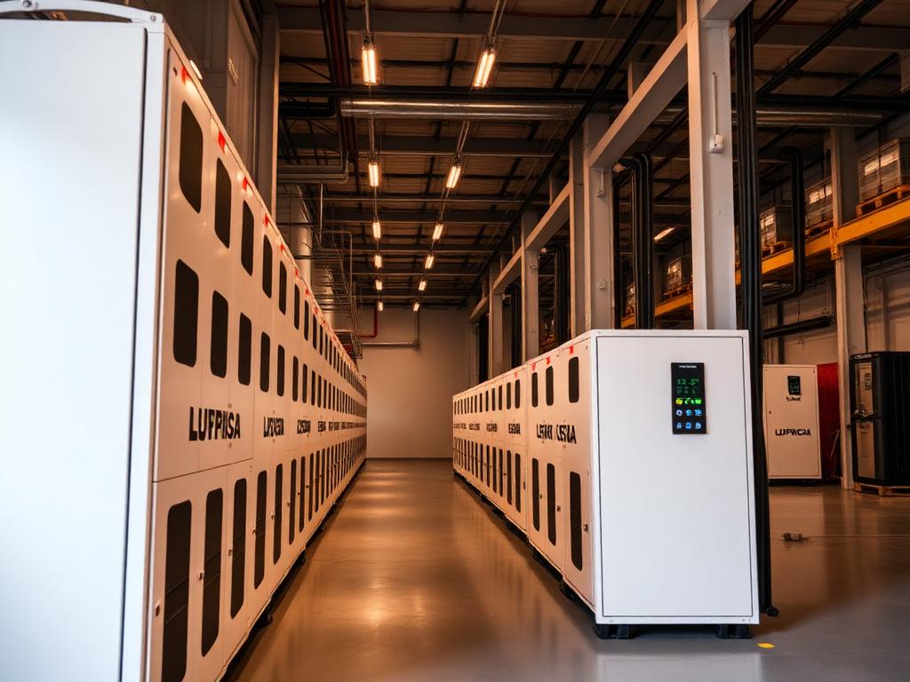 Sistema de baterías de litio industriales para almacenamiento de energía solar
